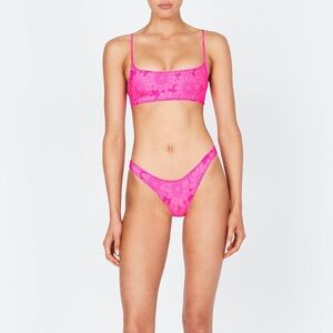 triangl mica pitaya floral swimsuit